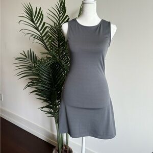 Vintage Gray Jersey Dress (Carrie Bradshaw Inspired!)